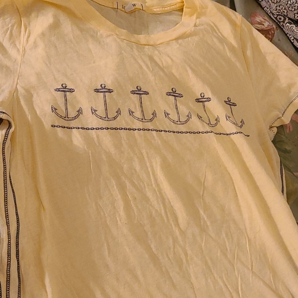 J.Crew collection anchor tee